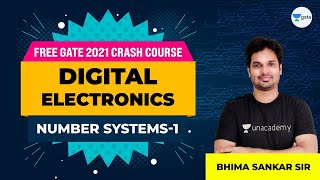 Number Systems  1  Digital Electronics  Lec 1  GATE 2021 EEECE  Bhima Sankhar [upl. by Nnitsuj]