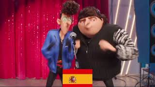 Gru 4 Mi Villano Favorito  🎵 Todos Quieren El Poder Mundial 🎵  Español de España [upl. by Amadeus403]