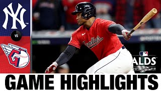 Yankees vs Guardians Game 3 Highlights 101522  MLB Highlights [upl. by Selina]