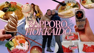 VLOG 8 WINTER IN SAPPORO HOKKAIDO 5Day Itinerary [upl. by Yllas908]