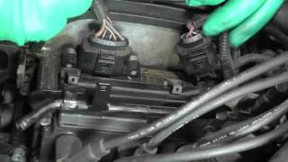 Volkswagen Jetta VR6 Thermostat Housing Removal  Part 1 [upl. by Jorrie]