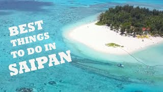 14 THINGS TO DO IN SAIPAN  Travel guide United States Micronesia [upl. by Ahtelrac]