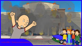 Classic Caillou Destroys Peter Piper Pizza on Caillous BirthdayGrounded [upl. by Bone]