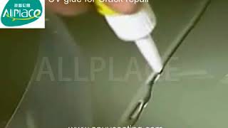 UV Glue for Repair Crack [upl. by Xineohp]