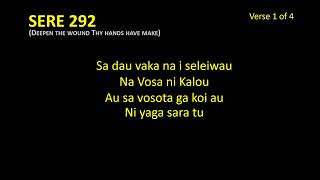 FMHB  Sere 292  Sa Dau Vaka na I Seleiwau Lyrics [upl. by Gnos]