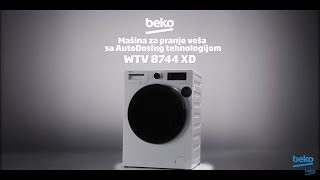 Beko WTV 8744 XD  Mašina za pranje veša [upl. by Drazze790]