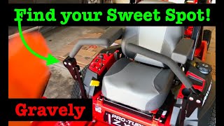 How to adjust Zero turn mower steering levers [upl. by Marwin]