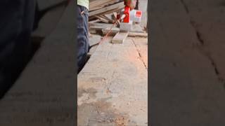 Planer machine finishing wood  Woodworking carpenter finishing shorts [upl. by Toy]