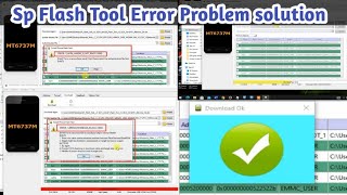 Sp Flash Tool Error Problem solution 100 Working Hindi [upl. by Ania]