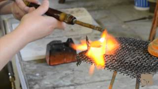 Kristal Romano Demonstrates Enameling Copper [upl. by Langsdon]