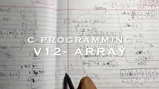 V12 Array  C Programming [upl. by Leihcey]