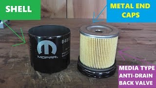 Mopar Oil Filter Review  Whats Inside [upl. by Asira883]