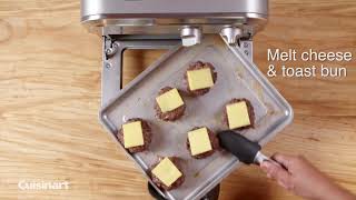 Air Fryer Oven Mini Cheeseburger Sliders Recipe  Cuisinart® [upl. by Silda239]