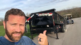 Texas Pride Dump Trailer Review [upl. by Anilok791]