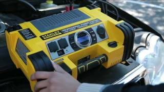 Stanley FatMax 1400 Peak Amp Power Station With Digital Gauge on QVC [upl. by Byrn]