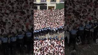 San Fermin festival begins in Pamplona northern Spain [upl. by Esther65]