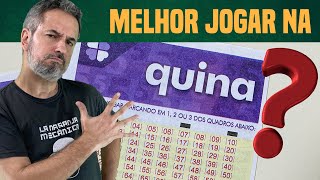 MELHOR JOGAR NA QUINA Tudo sobre suas chances de ganhar [upl. by Ynafetse]