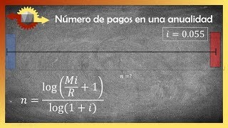 Cómo calcular el número de pagos de una anualidad [upl. by Benildas]