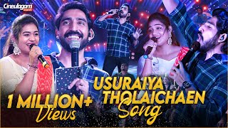 Usuraiya Tholaichaen  Stephen Zechariah Live Singing  Adi Penne Live in Chennai ft Srinisha [upl. by Ynnus]