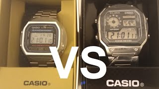 CASIO A168 vs AE1200 [upl. by Alesandrini]