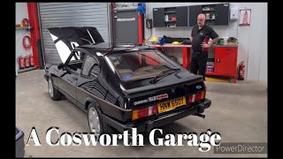 A Cosworth WorkshopWe talk Capri Escort rs Cosworth and RS500 [upl. by Mouldon]