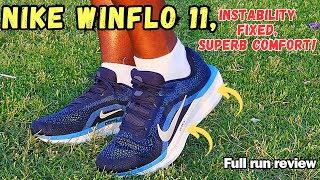 Nike Winflo 11 The best version yet Full run review winflo11 nikerunning bestrunningshoes nike [upl. by Urion]