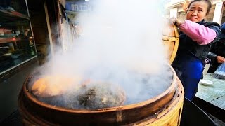 DEEP Chinese Street Food and Spicy Market Tour in Chengdu China [upl. by Attenweiler209]