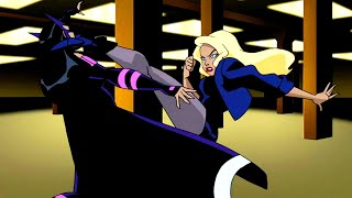 Huntress vs Black Canary Justice League Unlimited  S3E09  quotGrudge Matchquot [upl. by Anirbes]