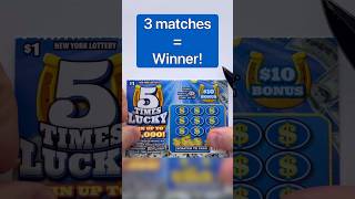 Triple Match  BONUS BOX newyorklottery 5times scratchofftickets shorts money profit fun [upl. by Maddox]