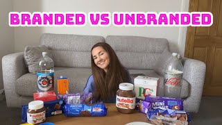 branded vs unbranded which did i PREFER rubes [upl. by Nettirb]