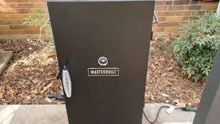 Masterbuilt MB20070210 Analog Electric Smoker 30 inch Review [upl. by Onin]