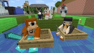 Minecraft Xbox  Boaters And Bouncers 156 [upl. by Hannasus]