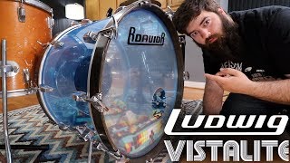 Rescuing a Ludwig Vistalite Bass Drum [upl. by Arther]