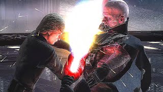 Luke Skywalker Kills Darth Vader  Star Wars Scene [upl. by Nede911]