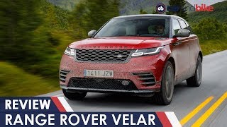 Range Rover Velar Review  NDTV CarAndBike [upl. by Strauss]