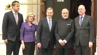 PM Modi With Ireland PM Enda Kenny At Government Buildings In Dublin  Modi In Ireland [upl. by Nairehs812]