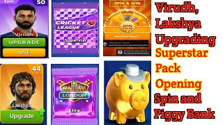 Virudh Lakshya Upgrading 😲 Superstar Elite Pack Opening 🤑 Spin Wheel and Piggy bank 🔥 [upl. by Inaffyt]