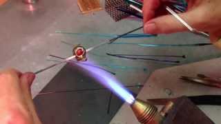 Lampwork Tutorial Silver Glass Striking Reducing amp Encasing Secrets [upl. by Arnold207]