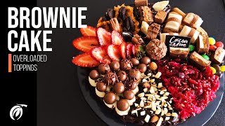 Overloaded Toppings  Brownie Cake [upl. by Casimire]