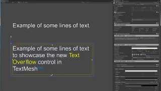 TextMesh Pro  Text Overflow Controls [upl. by Amabel]