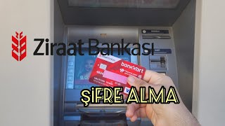 ZİRAAT BANKASI KART ŞİFRESİ ALMA [upl. by Jr]