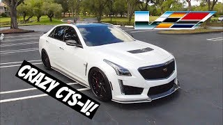 ROBBIES REVIEWS  2016 Cadillac CTSV [upl. by Neyu750]