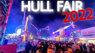 Hull Fair 2022  Opening Night  Walk Through and On Ride POVs [upl. by Remot]