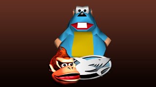 DK64 GameShark Gnawty Mods [upl. by Notnilk223]