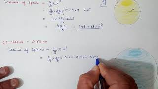 Chapter13 Exercise138 Q1 Surface Areas and Volumes  Ncert Maths Class 9  Cbse [upl. by Notkcorb]