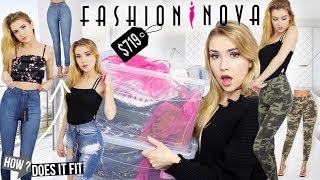 I SPENT 700 ON FASHION NOVA  How it fits WORTH THE HYPE [upl. by Melamie23]