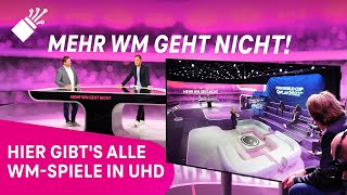 FIFA WM 2022 Das erwartet Euch im modernsten WMStudio [upl. by Hussar]