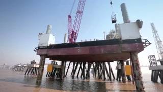 LNG Jetty  Dahej Film [upl. by Harvison]