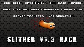 Slitherio Hack v13 NEW UI Chrome Extension 2017 [upl. by Giddings351]