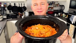 Bigos Polish sauerkraut Hunters stew People love this recipe [upl. by Ahcsrop]